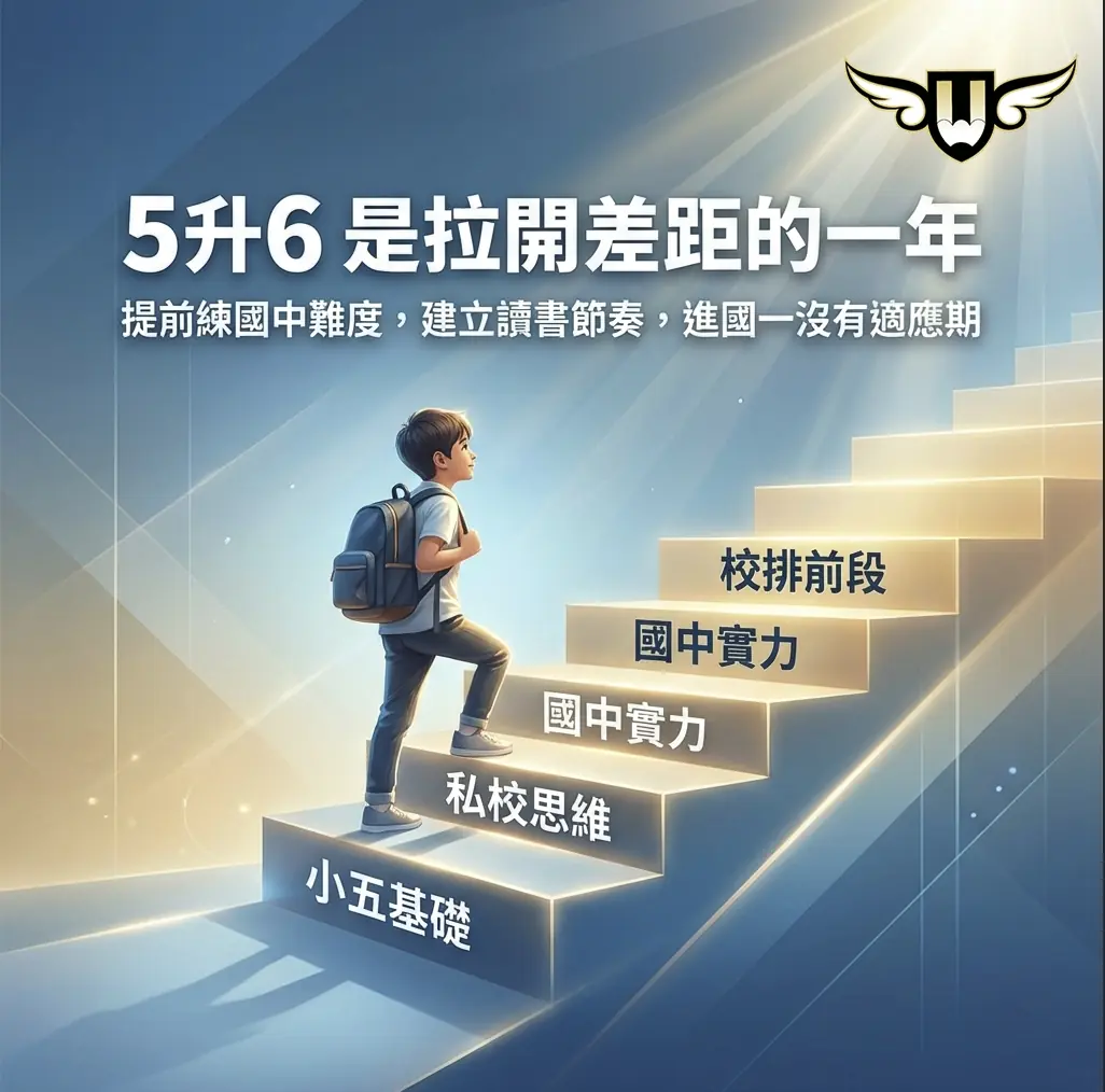 <松竹校>小五升小六，是孩子拉開差距的關鍵一年